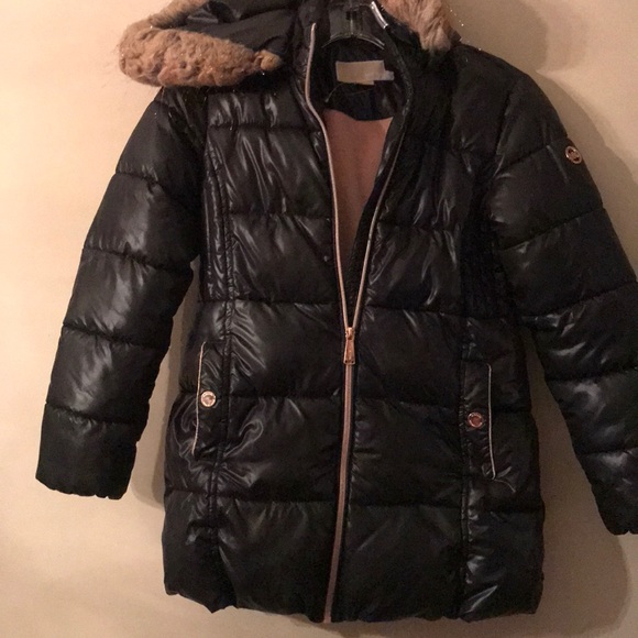 Michael Kors Girl’s Puffer Jacket Size 10/12